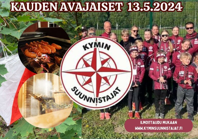 Kauden avajaiset Leporannan rantasaunalla 13.5. Ilmoittaudu heti!