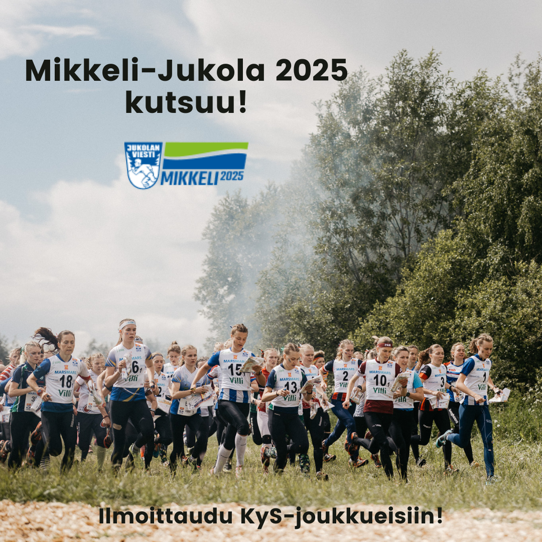 Ilmoittaudu KyS:n Mikkeli-Jukola -joukkueisiin!